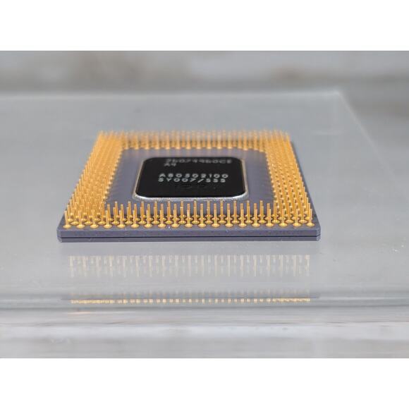 Intel Pentium 100 A8050210 SY007 E0 CPU Processor Socket 5 Socket 7 NO FDIV BUG - Picture 4 of 5